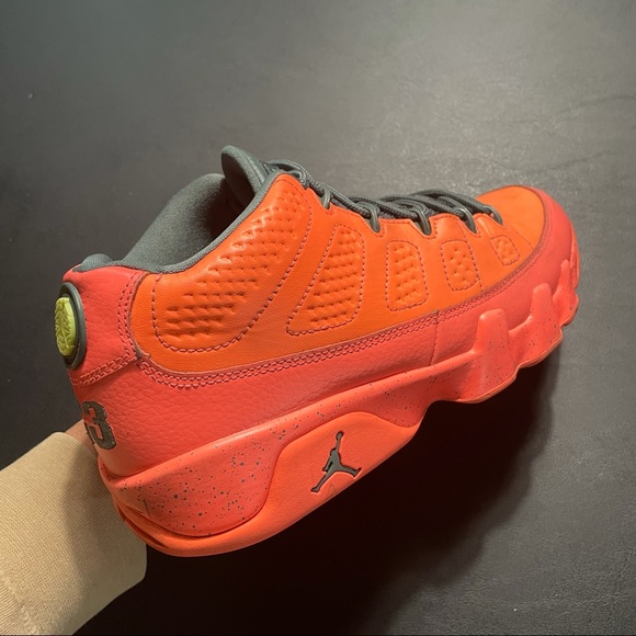 Nike Air Jordan 9 IX Retro Low Sunset Orange 832822-805 Size 8.5 Jordan/ Retro - Picture 2 of 7
